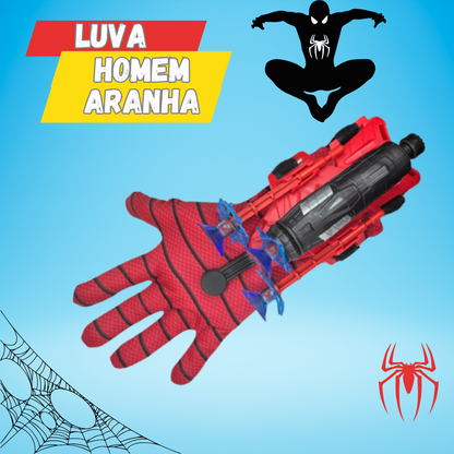 Luva do Homem-Aranha com Lançador de Teias – Brinquedo InfantilLuva do Homem-Aranha com Lançador de Teias – Brinquedo Infantil