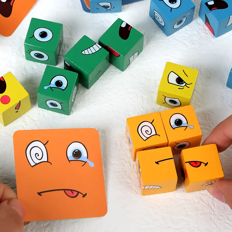 Jogo das Emoções Brinkids – Brinquedo Educativo Infantil