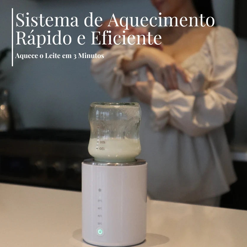 Aquecedor Portátil de Mamadeiras Arkemis Para Leite e Fórmulas