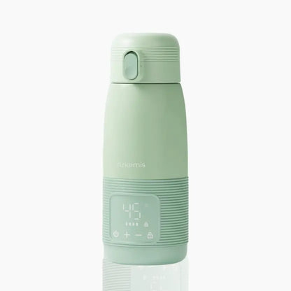 Aquecedor de Mamadeiras Portátil com Aquecimento Rápido e Bateria de Longa Duração