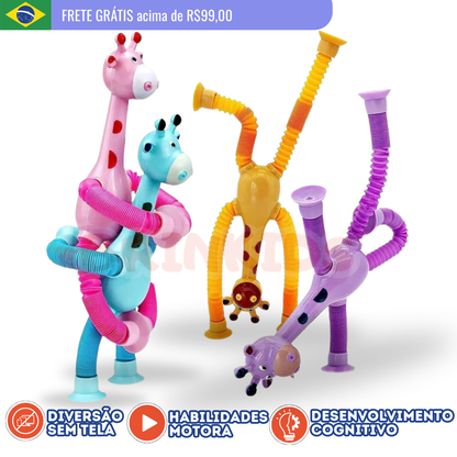 Girafas Divertidas – Gira e Estica | Brinquedo Interativo Infantil - Pague 2 Leve 4