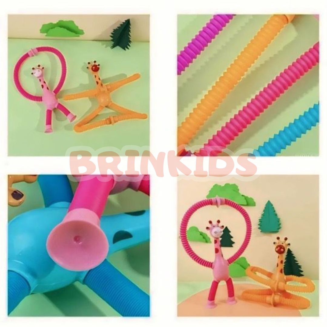 Girafas Divertidas – Gira e Estica | Brinquedo Interativo Infantil - Pague 2 Leve 4