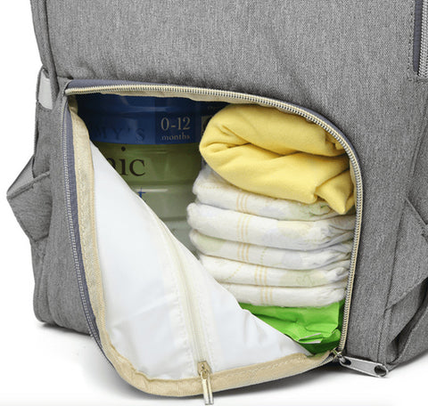 Bolsa Mochila Maternidade com Entrada USB