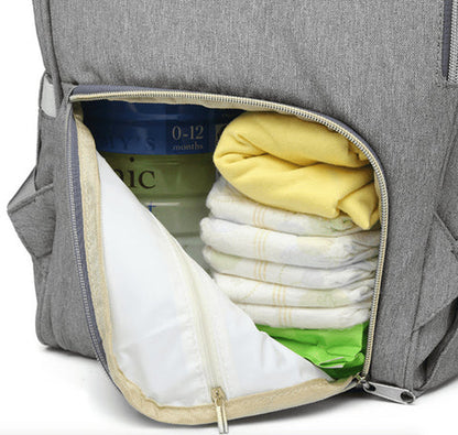 Bolsa Mochila Maternidade com Entrada USB