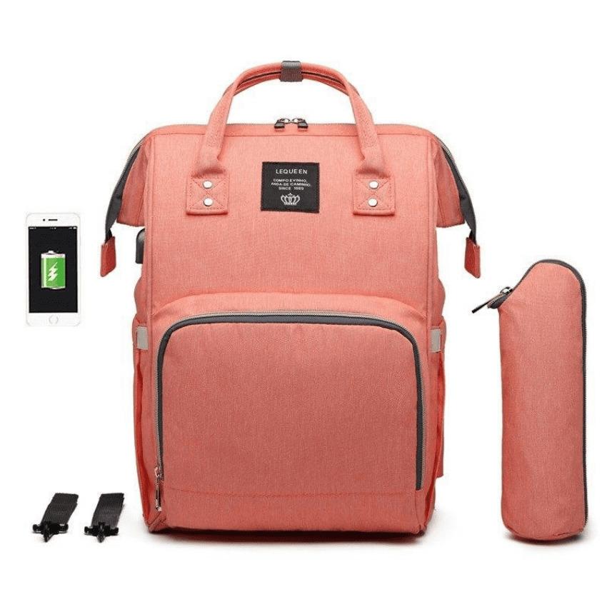 Bolsa Mochila Maternidade com Entrada USB