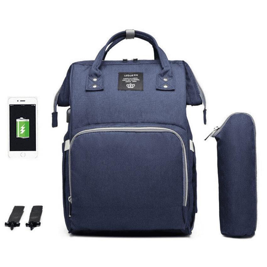 Bolsa Mochila Maternidade com Entrada USB
