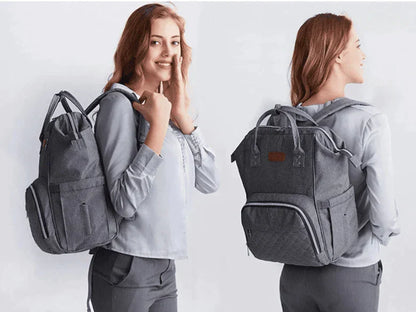 Bolsa Mochila Maternidade com Entrada USB