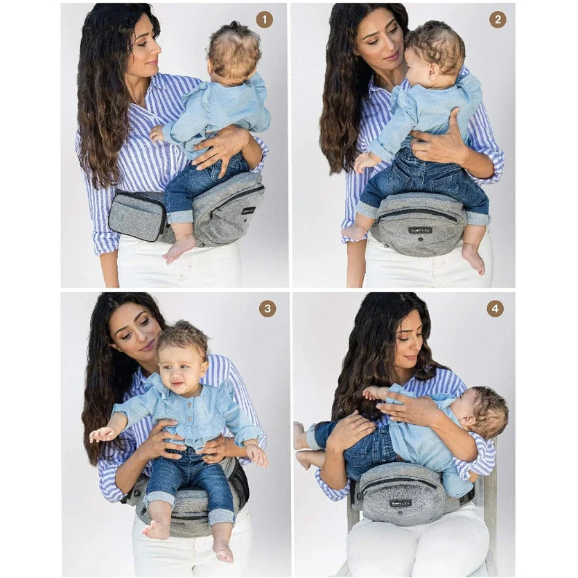 Canguru Ergonômico Arkemis Baby Comfort - Melhor Canguru para Bebês de 0 a 3 Anos