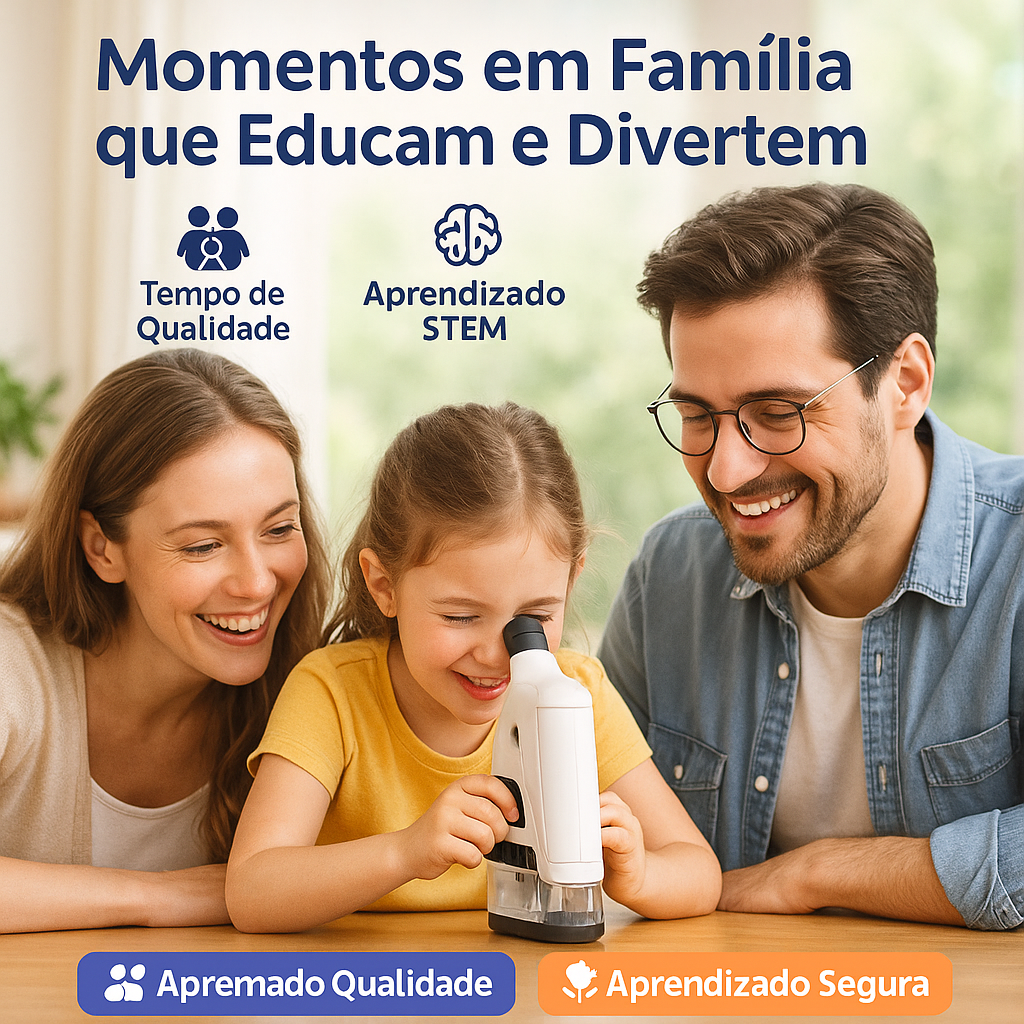 Telescópio Infantil – Mini Telescópio Educativo para Crianças