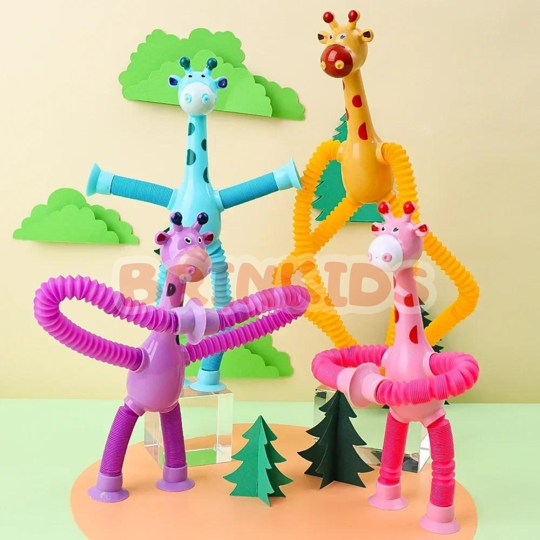 Girafas Divertidas – Gira e Estica | Brinquedo Interativo Infantil - Pague 2 Leve 4