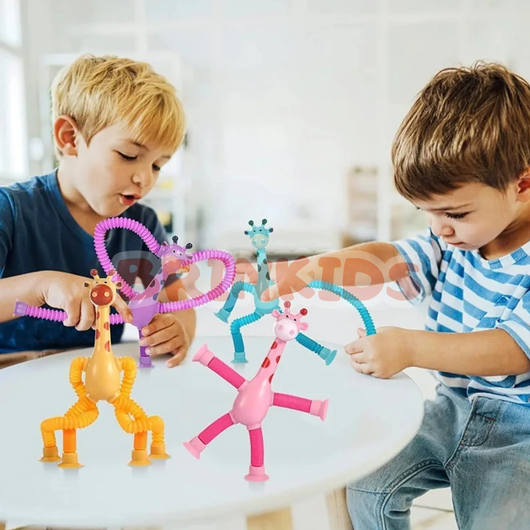 Girafas Divertidas – Gira e Estica | Brinquedo Interativo Infantil - Pague 2 Leve 4