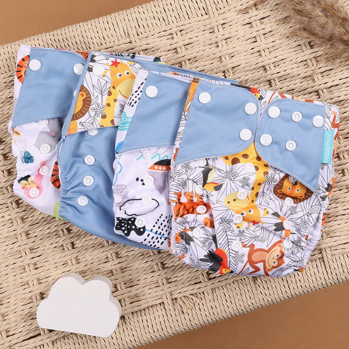 KIT FRALDAS ECO BABY