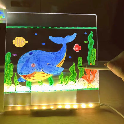 Quadro Mágico Infantil para Desenho e Aprendizado