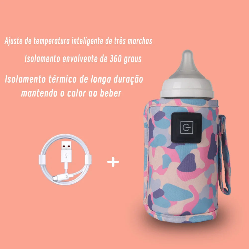 Aquecedor de mamadeiras USB