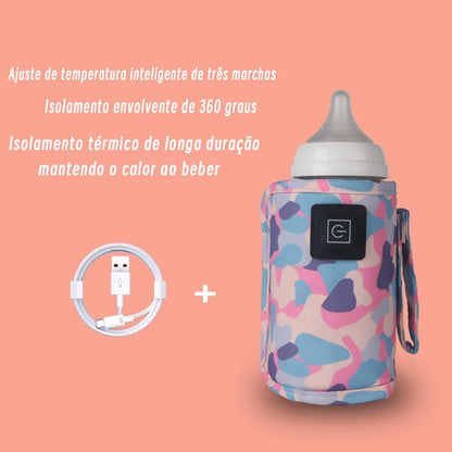 Aquecedor de mamadeiras USB