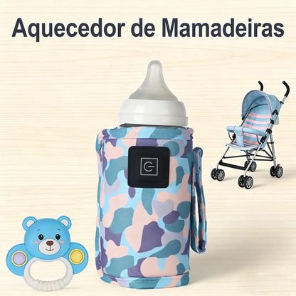 Aquecedor de mamadeiras USB
