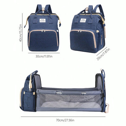 Mochila Multiuso Maternidade com Berço e Trocador