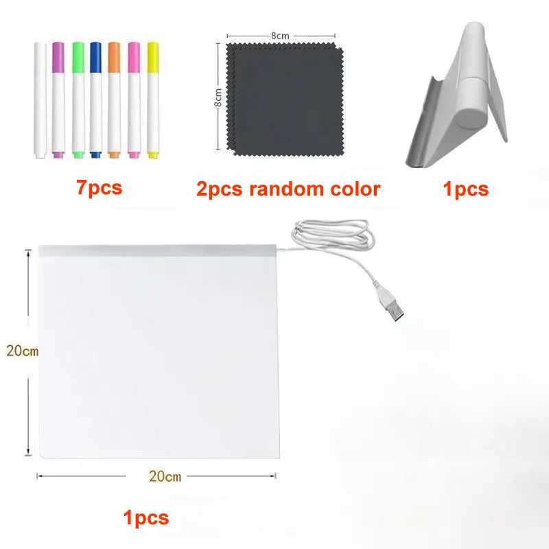 Quadro Mágico Infantil para Desenho e Aprendizado