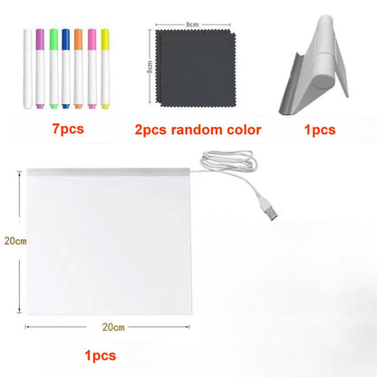Quadro Mágico Infantil para Desenho e Aprendizado