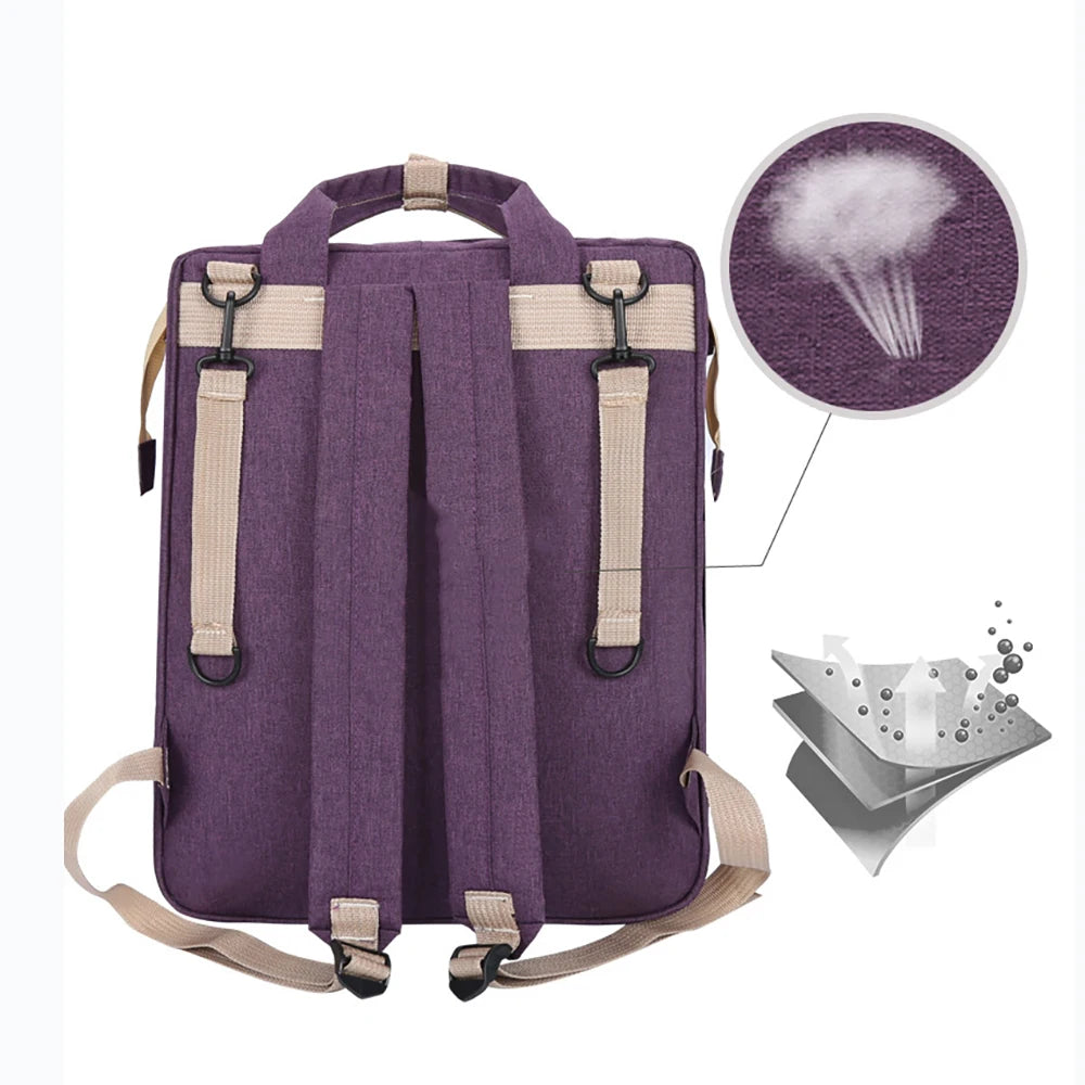Mochila Multiuso Maternidade com Berço e Trocador