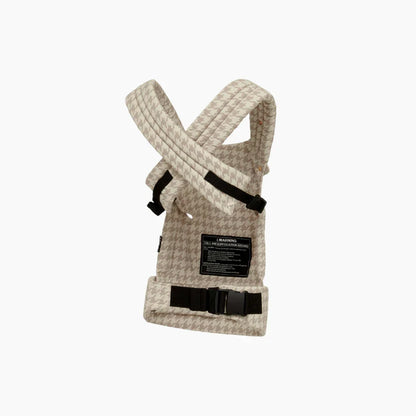 Arkemis Lumi Baby Carrier - Elegante e Confortável - Pied de Poule  Bege