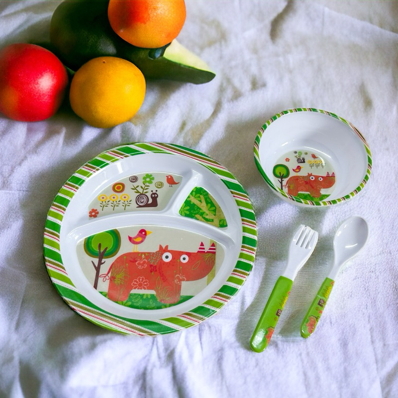 Kit de Alimentação Infantil Ecológico