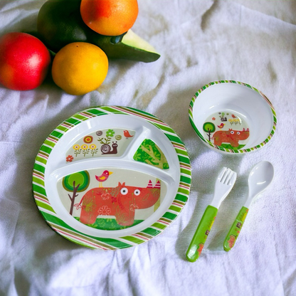 Kit de Alimentação Infantil Ecológico