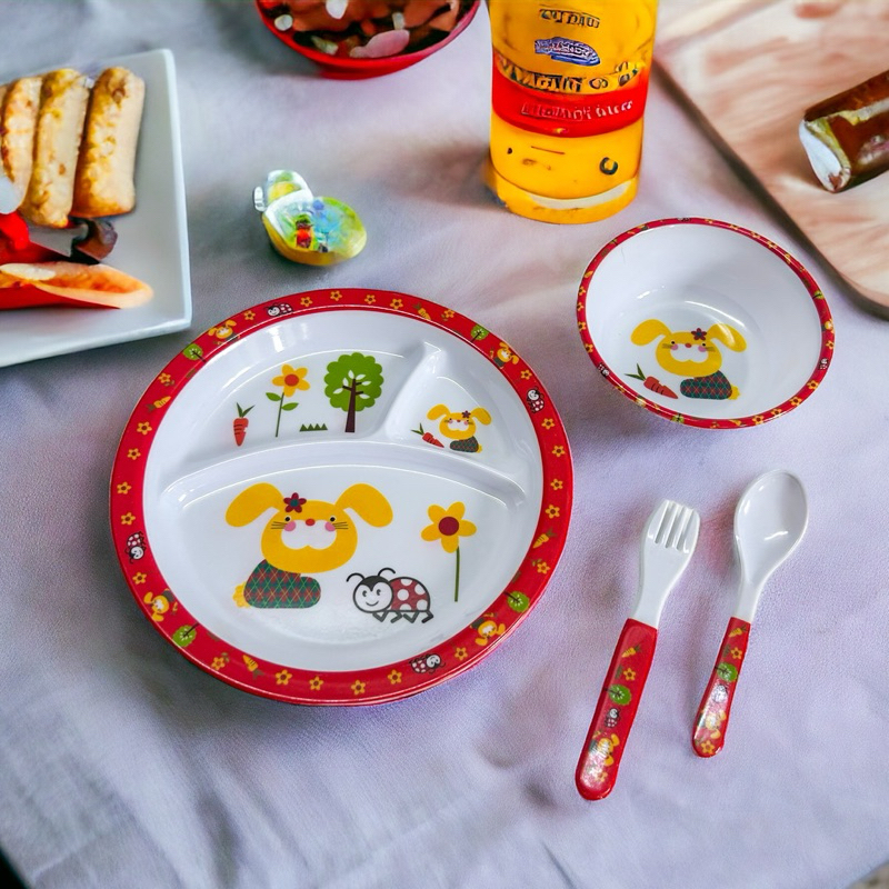Kit de Alimentação Infantil Ecológico