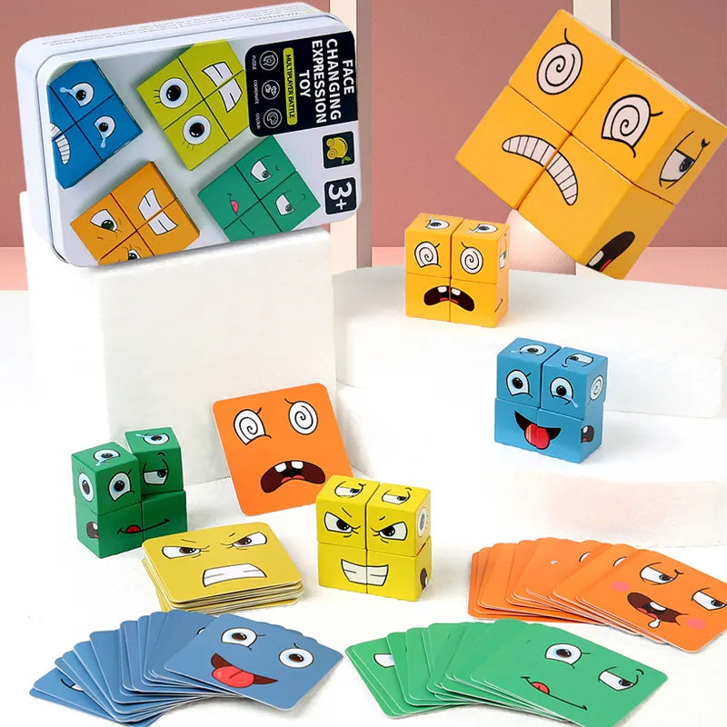Jogo das Emoções Brinkids – Brinquedo Educativo Infantil