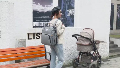 Mochila Multiuso Maternidade com Berço e Trocador