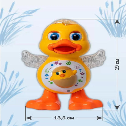 Pato Dançarino Premium Brinkids — 60% OFF (Estoque no Brasil)