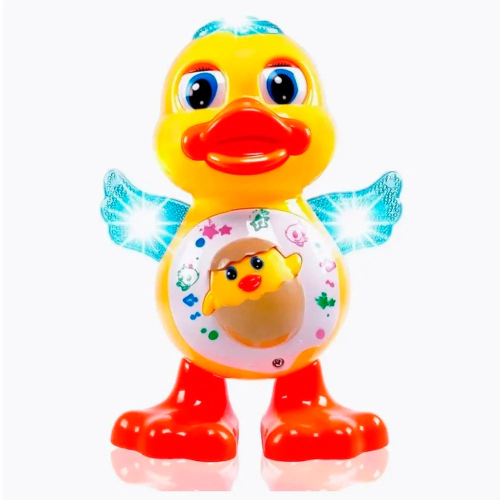 Pato Dançarino Premium Brinkids — 60% OFF (Estoque no Brasil)