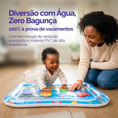 Tapete D'Água Interativo Inflável de Água para Bebês