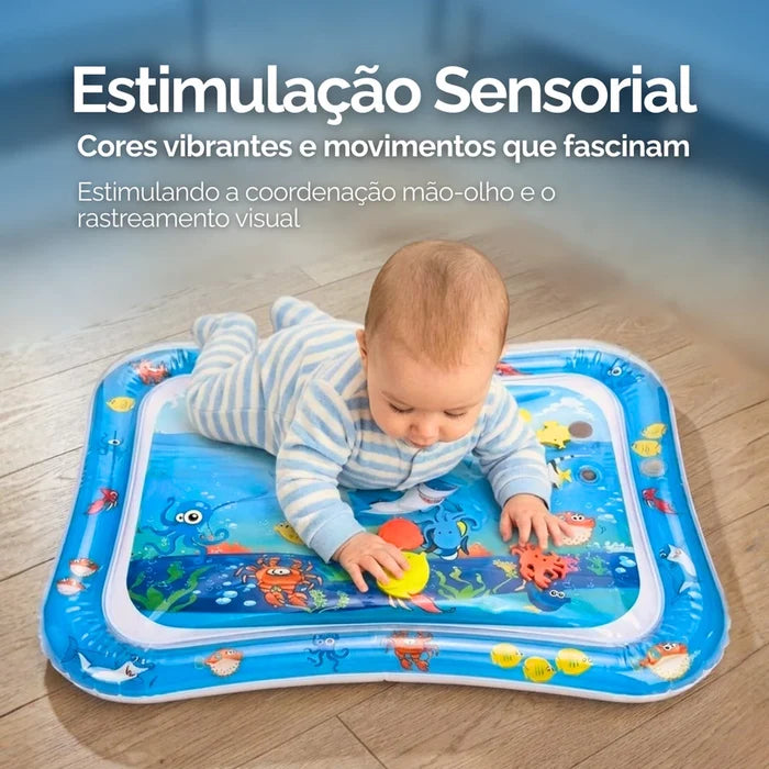 Tapete D'Água Interativo Inflável de Água para Bebês