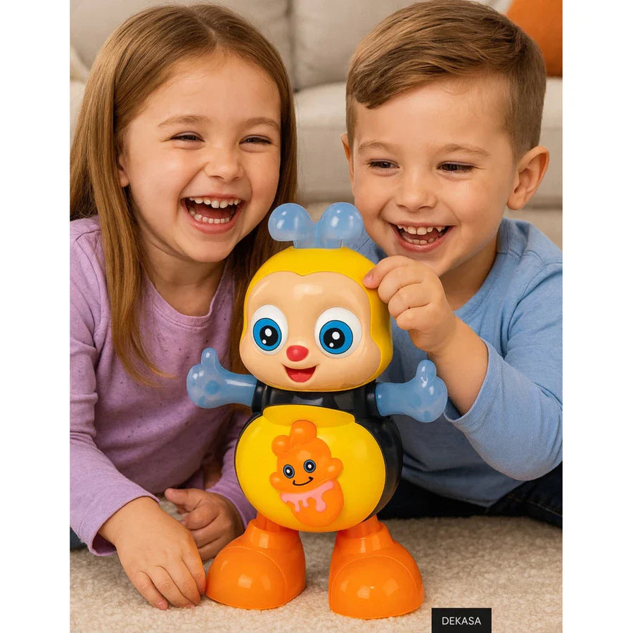 Abelha Dançante Premium Infantil com Música e Luzes