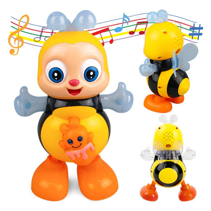 Abelha Dançante Premium Infantil com Música e Luzes